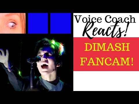 Видео: Реакция тренера по вокалу на олимпийскую версию FANCAM для Димаша Every Stone
