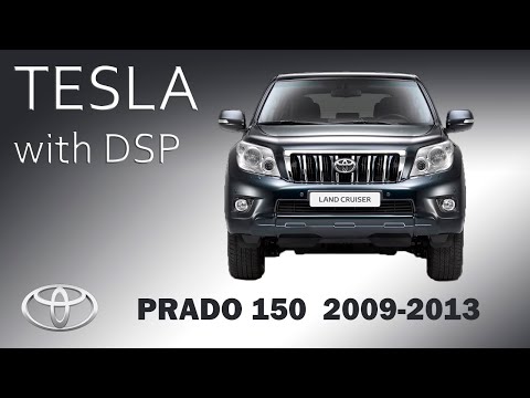 Видео: Установка, обзор магнитолы Tesla для Toyota Land Cruiser Prado 150  2009-2013 с круговым обзором 360