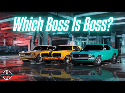 Видео: Разборки Ford V8: Mustang Boss 302 / Boss 429 / Boss 351