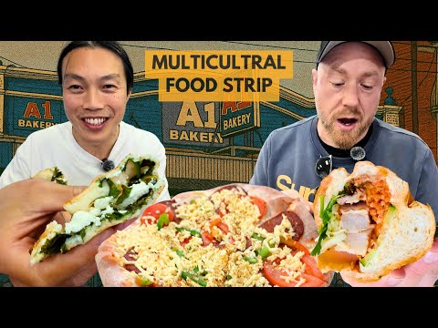 Видео: Лучший гастрономический квартал Мельбурна! Гастрономический тур по Ливану, Вьетнаму и Египту