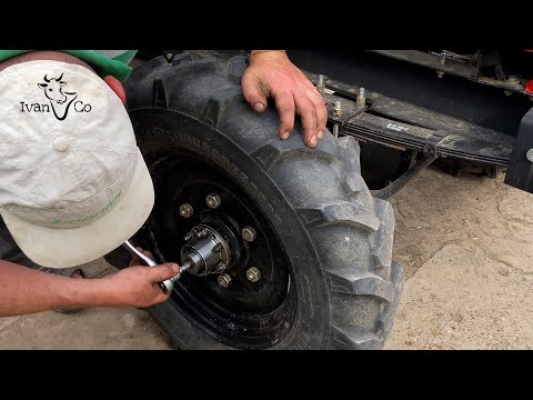 Видео: Відключення переднього моста Shifeng SF-354. Ставлю муфти УАЗ (тріщотки)