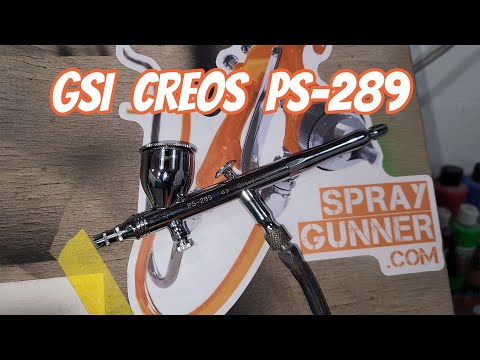Видео: Обзор аэрографа GSI Creos PS-289