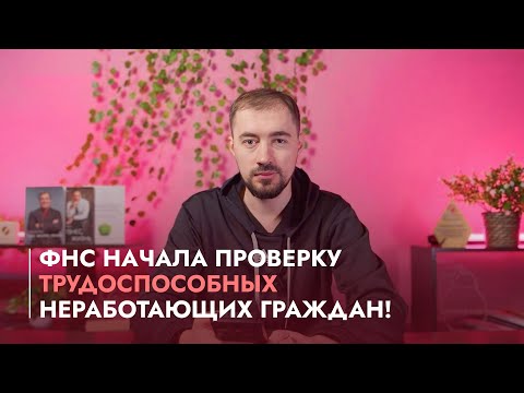 Видео: ФНС начала проверку трудоспособных неработающих граждан!