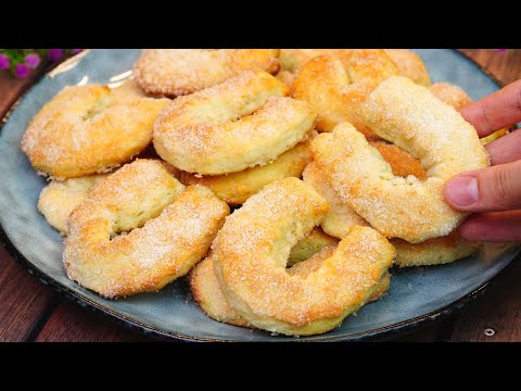 Видео: Печенье на кефире за 5 минут! Просто и очень вкусно!