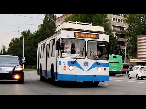 Видео: 🔥Подольский троллейбус №2! мост Raba-318 + ЛМА! ЗиУ-682 КР Иваново! маршрут №3, съёмка от "Маяка"