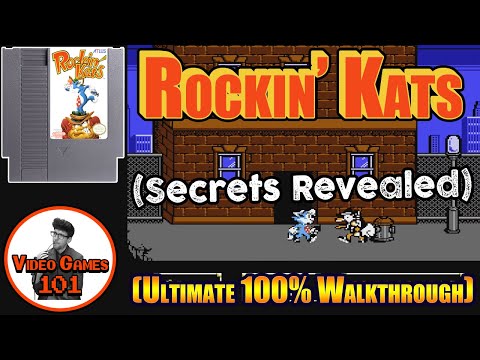 Видео: Прохождение Rockin' Kats для NES | Полное руководство | Видеоигры 101