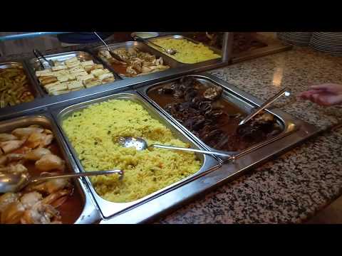 Видео: Отель Мирабель 4* ужин Аланья Турция (Turkey Alanya Hotel Mirabell 4*) август 2018