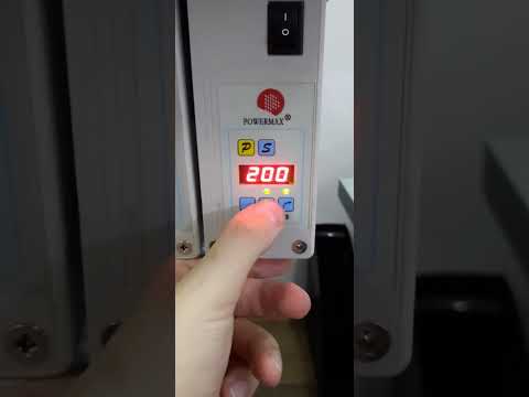 Видео: Сервомотор POWERMAX ASU 27-55 и ASU 27-75. Установка скорости.