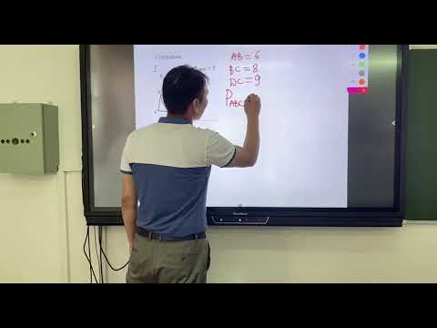 Видео: Шеңберге іштей және сырттай сызылған төртбұрыш, Ешімбетов А.