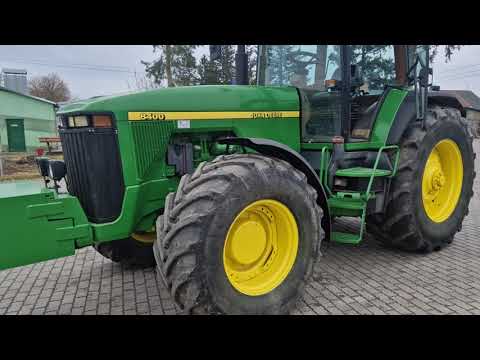 Видео: John Deere 8400 - легендарний трактор у нас на базі.