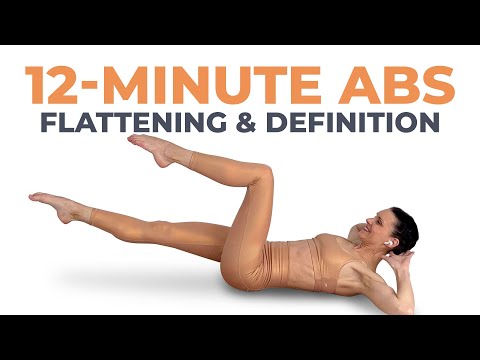 Видео: Продвинутая тренировка пресса после родов | Тренировка плоского живота | 12-минутный послеродовой...