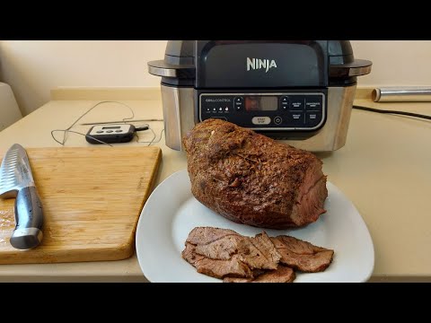 Видео: Grill Ninja!!!Ростбиф!Запеченая говядина !Аргентинский соус Чимичурри!!Grill Ninja !!! Roast Beef !!