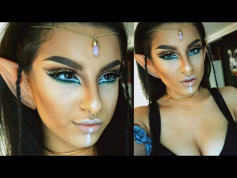 Видео: Урок макияжа лесного эльфа | Хэллоуин 2015 | Макияж от Лейлы