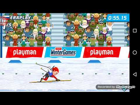 Видео: Playman winter games играем с другом