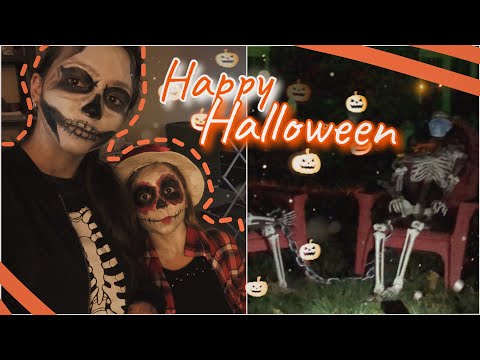 Видео: vlog 23| Как празднуют Хэллоуин в Америке?| Колядки в Америке 🎃