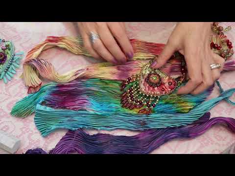 Видео: Как я делаю ленту шибори