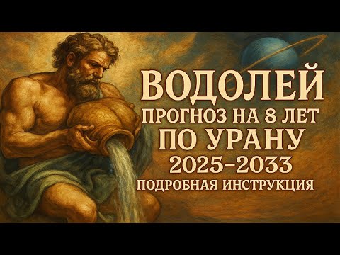 Видео: 🔮 2025–2033: что изменит Уран в жизни Водолеев?
