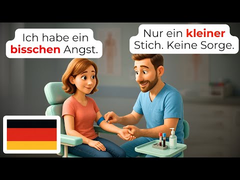 Видео: 🇩🇪 Немецкий для больницы в 15 реальных диалогах | A1-A2 | Учите немецкий