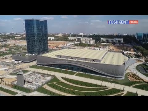 Видео: "Tashkent city" қурилиш жараёнидан янги лавхалар