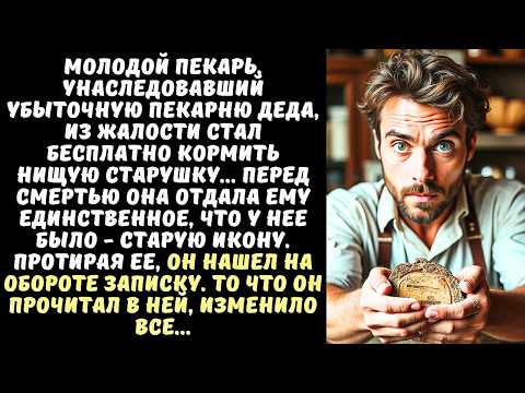 Видео: ПЕКАРЬ приютил СТАРУШКУ-попрошайку, а когда она отдала ему икону, он остолбенел...