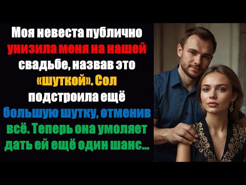 Видео: Моя невеста публично унизила меня на нашей свадьбе в качестве «розыгрыша», поэтому я подшутил над...