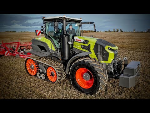 Видео: ПЕРВОЕ ВПЕЧАТЛЕНИЕ: Новый трактор Claas Axion 9 серии | Подробный осмотр и вождение