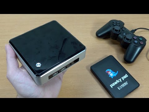 Видео: Миниатюрная ретро-игровая приставка Batocera DIY Premium / Intel NUC