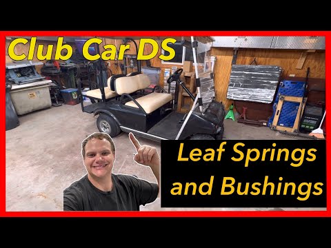 Видео: Как заменить пружины и передние втулки на Club Car DS