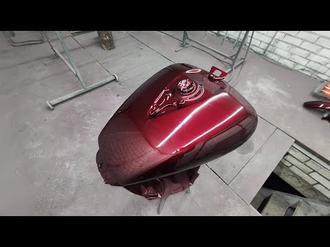 Видео: iwata bellaria & devilbiss te20 . популярный candy dark cherry