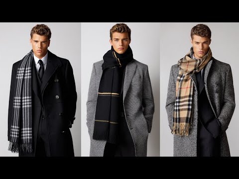 Видео: Осень-зима 2025 в стиле Burberry — стильная и элегантная мужская одежда для современных джентльменов