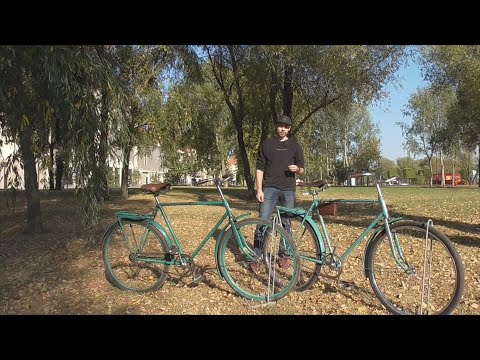 Видео: Дорожные велосипеды СССР.ЖВЗ Прогресс в-110 и Десна в-140.