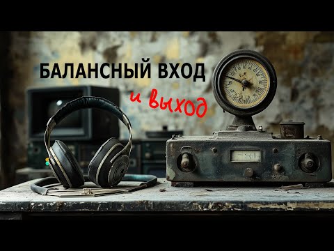 Видео: Балансные вход и выход. Дифференциальный каскад. Мостовая схема