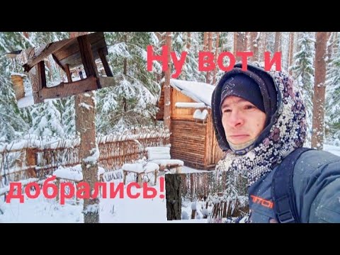 Видео: Сквозь ёлки к ТАЁЖНОЙ УСАДЬБЕ. Бор УЮТ встречает гостей. Проведали щучье озеро. Пихтовое веники.