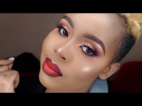 Видео: Урок по созданию фирменной красной помады OMBRE для начинающих.