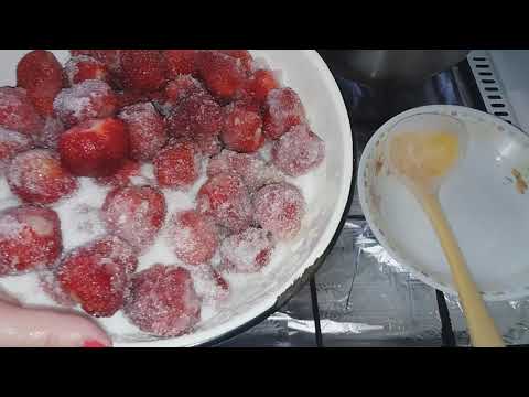 Видео: Клубничное варенье с агар агаром. Очень вкусное и необычное.