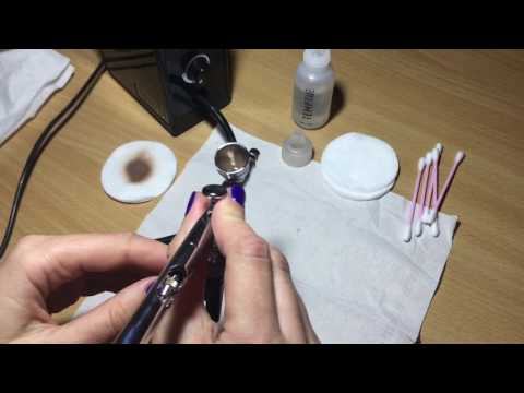 Видео: Как промывать аэрограф