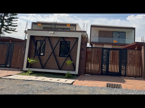 Видео: Красивый дом с 4 спальнями и беседкой. Экскурсия по Аккре, Гана || 📞 +233 20 311 4533