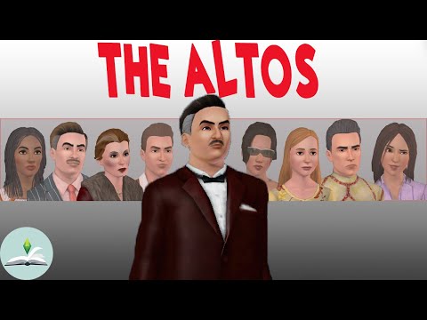 Видео: Клан Сопрано в The Sims? | Семья Альто | История The Sims