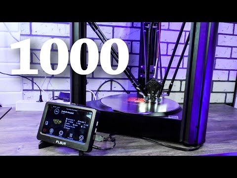 Видео: 1000 ЧАСОВ ПЕЧАТИ НА ДЕЛЬТЕ FLSUN V400