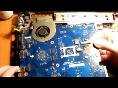 Видео: Samsung R523. Разборка и чистка ноутбука Samsung R523 (NP-R523-DT01UA)
