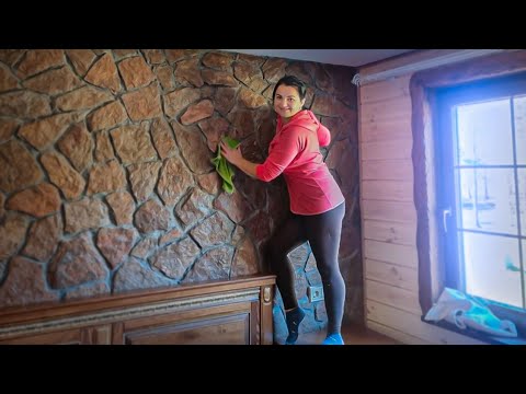 Видео: Что ещё сделать ? Такого порядка на хуторе давно не было .Пропахли дымом , навозом и сеном .