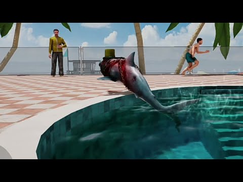 Видео: Обычный обед для акулы в Shark Rage #8