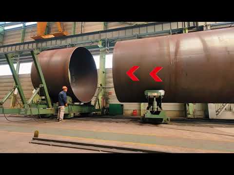 Видео: Стенд для сборки обечаек