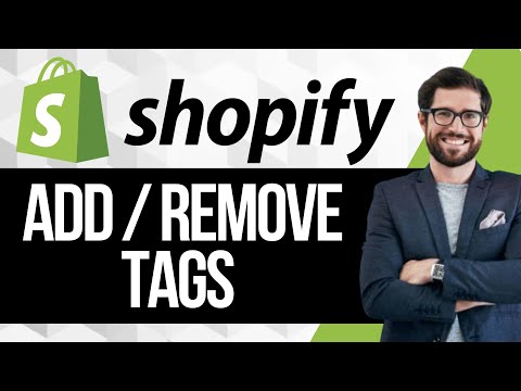 Видео: Как массово добавлять и удалять теги в Shopify