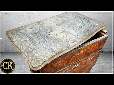 Видео: 30 лет гаражу! УДИВИТЕЛЬНОЕ спасение этого комода