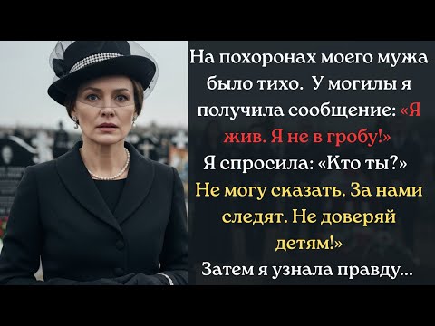 Видео: На похоронах мужа я получила сообщение: “Я жив! Никому не верь!”