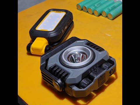Видео: минипрожектор LiitoKala LF786 - не плохая бюджетная альтернатива DeWALT DCL 182