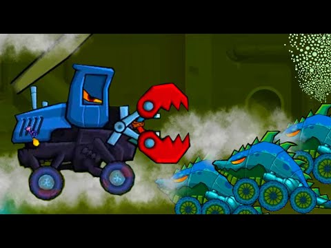 Видео: Car Eats Car 3: Серия 9: Канализация и эволюция Гробокопа