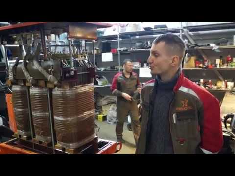 Видео: Трансформатор для прогрева бетона - устройство и диагностика.