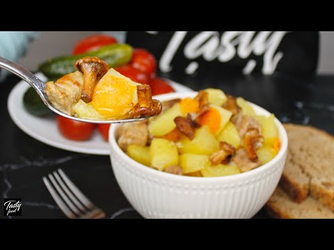 Видео: Секрет Вкусной Картошки из Детства с Грибами и Мясом, Как с Любовью Готовила Бабушка!